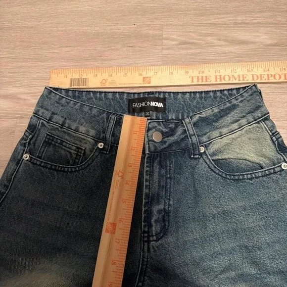 26x30 Mud Wash Baggy Wide Leg Distressed Jeans Y2K Vintage 2000s - Picture 4 of 6